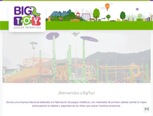 Tablet Screenshot of bigtoy.cl